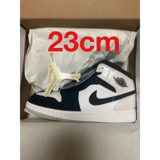 ナイキ(NIKE)のNIKE AIR JORDAN 1 MID SE GS Omega 23cm(スニーカー)