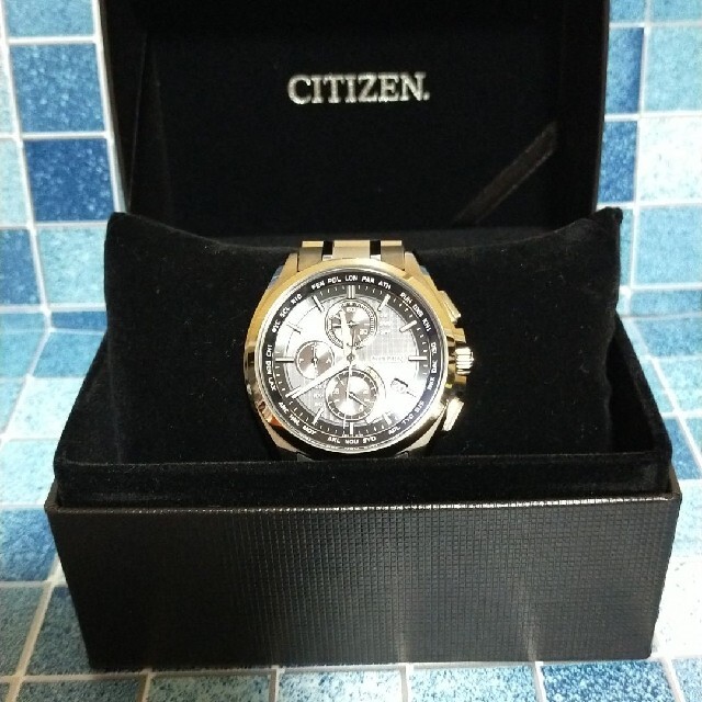 超目玉】 CITIZEN CITIZEN ATTESA AT8040-57E - 腕時計(アナログ