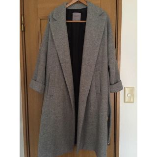 ザラ(ZARA)のzara/ガウンコート/グレー(ガウンコート)