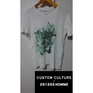 カスタムカルチャー(CUSTOM CULTURE)の日本製カスタムカルチャー CUSTOM CULTURE Tシャツ グリーン 半袖(シャツ)