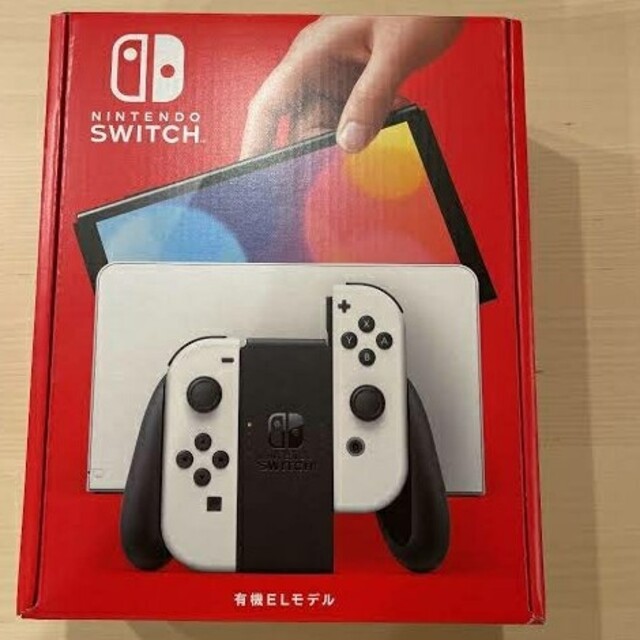 家庭用ゲーム機本体【新品】Nintendo Switch 本体 有機ELモデル ホワイト