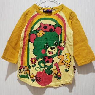 グラグラ(GrandGround)のみどりクマチャン 七分袖Tシャツ 120(Tシャツ/カットソー)