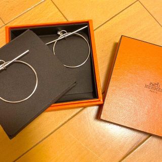 エルメス(Hermes)のTCKAT様専用 エルメス フープピアス シルバー MM(ピアス)