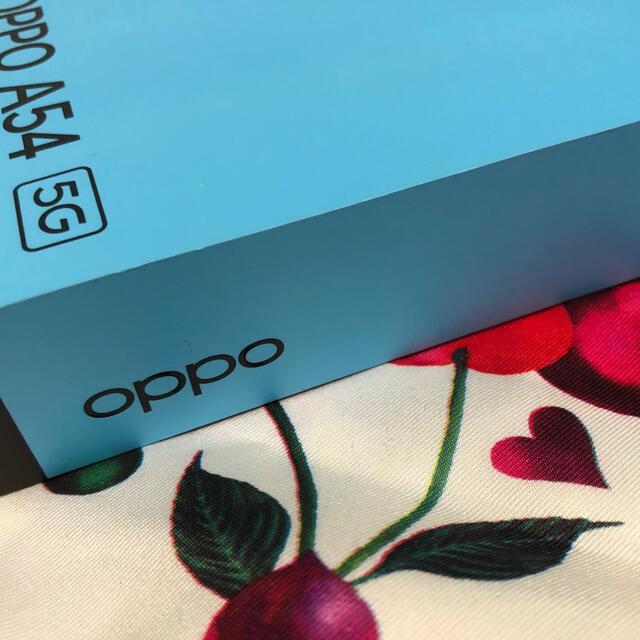 OPPO(オッポ)のOPPO オッポ A54 5G 64GB ファンタスティックパープル OPG02 スマホ/家電/カメラのスマートフォン/携帯電話(スマートフォン本体)の商品写真