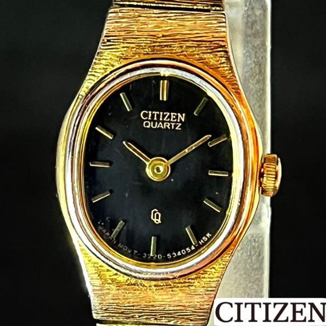 【CITIZEN】シチズン/Vintage/レディース腕時計/ゴールド色/金色