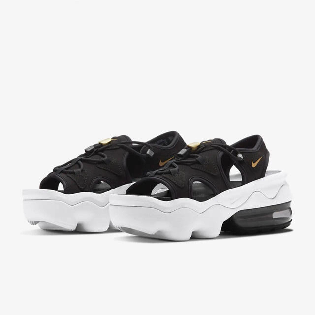 NIKE(ナイキ)の【新品】NIKE WMNS AIR MAX KOKO SANDAL 黒/白 レディースの靴/シューズ(サンダル)の商品写真