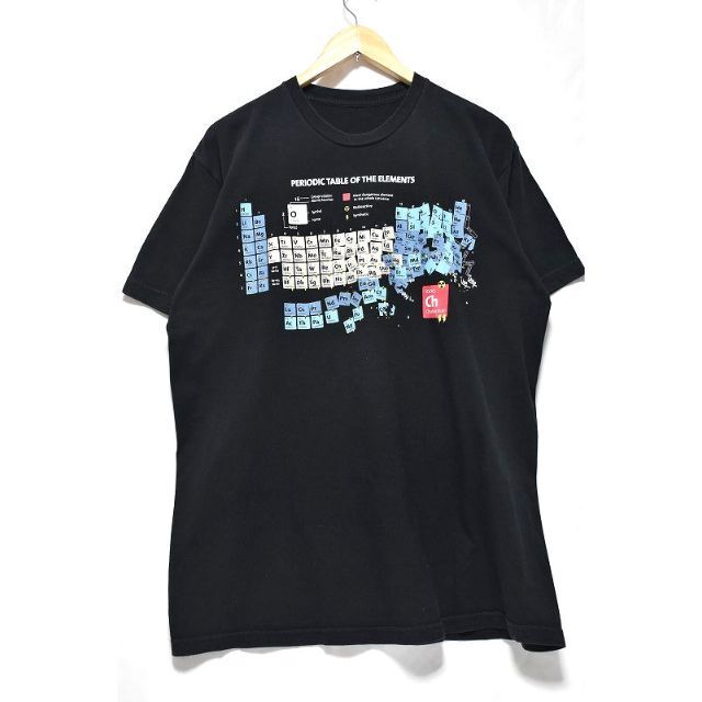 ＠美品 ブランド不明 周期表Ｔシャツtt150 原子番号 ドミトリメンデレーエフ