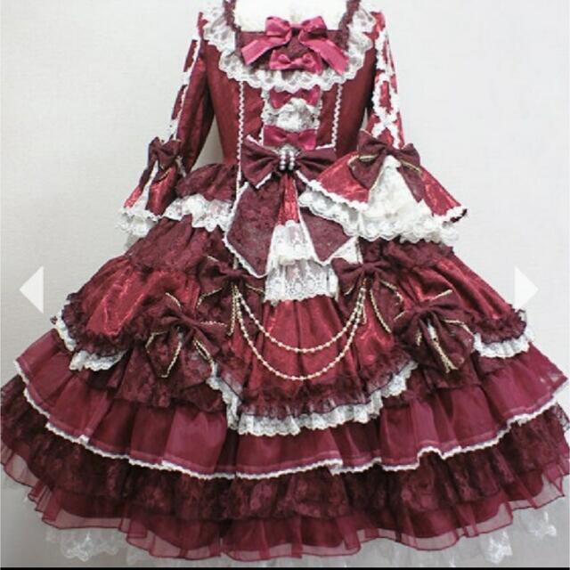 Angelic Pretty(アンジェリックプリティー)のリンゴ様専用ページ6/2までdressy time angelic pretty レディースのワンピース(ひざ丈ワンピース)の商品写真