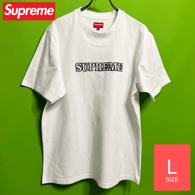 Supreme(シュプリーム)のSupreme - Floral Logo Tee Lサイズ メンズのトップス(Tシャツ/カットソー(半袖/袖なし))の商品写真