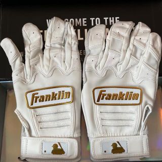 フランクリン(FRANKLYN)の【新品】Franklin CFX Pro 白×金 バッテ Mサイズ 限定(グローブ)