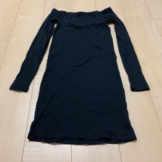 エイチアンドエム(H&M)の新品　タグ付き　オフシャル　ワンピース　H&M 長袖(ミニワンピース)