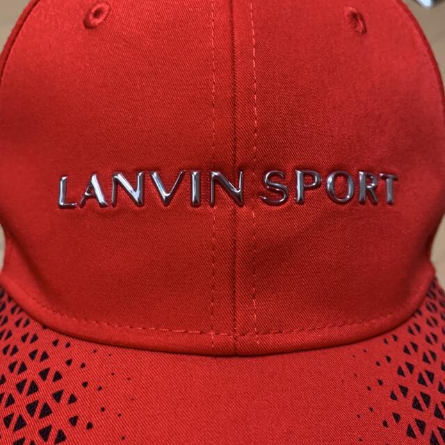 LANVIN(ランバン)の【新品】 ランバン スポール LANVIN SPORT キャップ スポーツ/アウトドアのゴルフ(その他)の商品写真