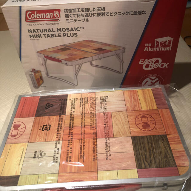 Coleman(コールマン)のコールマン   ミニテーブル インテリア/住まい/日用品の机/テーブル(アウトドアテーブル)の商品写真