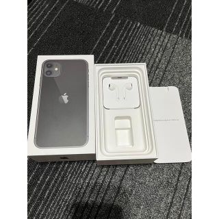 アイフォーン(iPhone)のiphone11 64gb ブラック SIMフリー(スマートフォン本体)