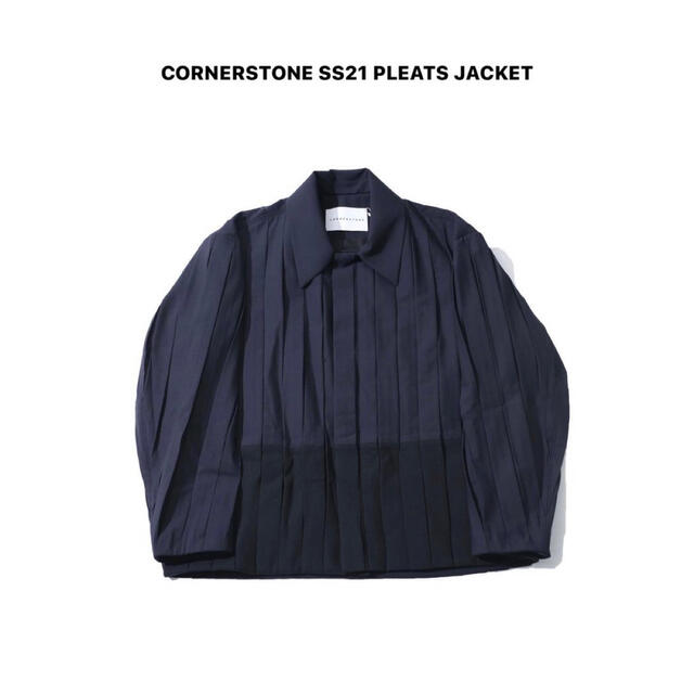 LEMAIRE(ルメール)のcornerstone 21ss pleats jacket メンズのジャケット/アウター(ブルゾン)の商品写真