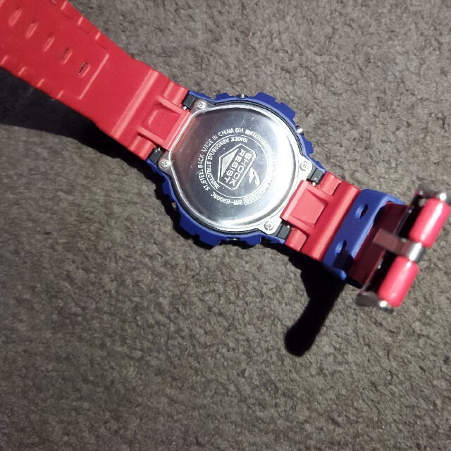 G-SHOCK DW6900AC Blue and Red