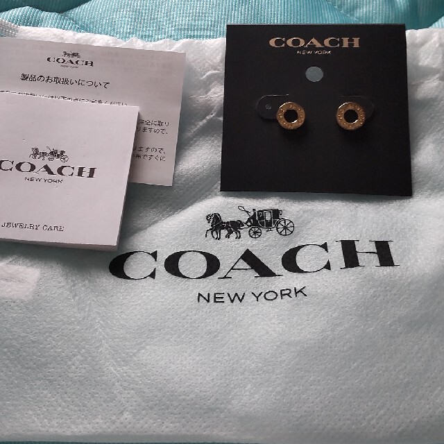 COACH(コーチ)のCOACH ピアス❨未使用❩ レディースのアクセサリー(ピアス)の商品写真