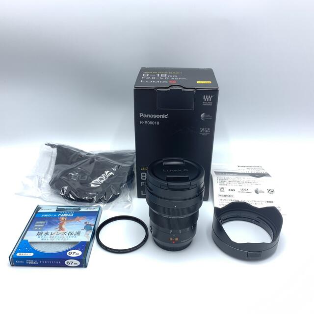 直営店に限定 Panasonic - F2.8-4.0 8-18mm VARIO-ELMARIT DG LEICA レンズ(ズーム)