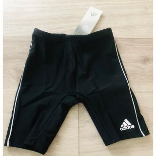 アディダス(adidas)のアディダス　水着　黒　120(その他)