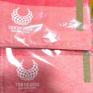 タオル　2枚　★お得価格★スポーツタオル　tokyo2020デザイン(タオル/バス用品)