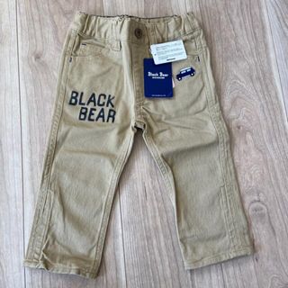 ミキハウス(mikihouse)の新品　ミキハウス　ブラックベア　パンツ80 男の子(パンツ)