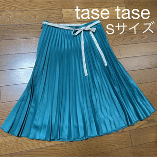 タスタス(tasse tasse)のタスタス　プリーツスカート　Sサイズ(ひざ丈スカート)