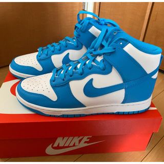 ナイキ(NIKE)のNIKE DUNK HI RETRO CHAMPIONSHIP BLUE(スニーカー)