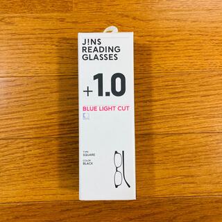 ジンズ(JINS)のJ!NS READING GLASSES +1.0(BLUE LIGHT CUT(サングラス/メガネ)