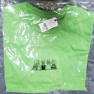 グラニフ(Design Tshirts Store graniph)のgraniph　グラニフ　半袖　Tシャツ　グリーン　緑　男女共用　Mサイズ(Tシャツ(半袖/袖なし))