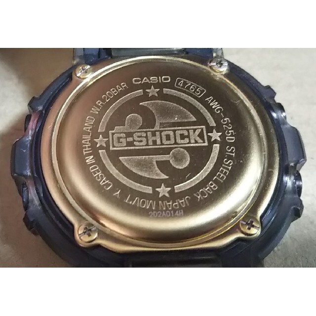 G-SHOCK(ジーショック)の専用  CASIO G-SHOCK AWG-525D 電波 ソーラー メンズの時計(腕時計(アナログ))の商品写真