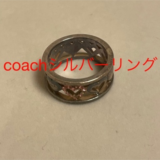 コーチ(COACH)のcoach シルバーリング　925(リング(指輪))