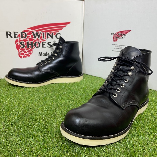 REDWING(レッドウィング)の【安心品質0824】8165廃盤レッドウイング送料無料US9.5旧羽タグ　ブーツ メンズの靴/シューズ(ブーツ)の商品写真