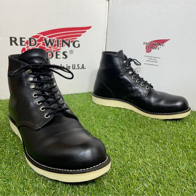 REDWING(レッドウィング)の【安心品質0824】8165廃盤レッドウイング送料無料US9.5旧羽タグ　ブーツ メンズの靴/シューズ(ブーツ)の商品写真