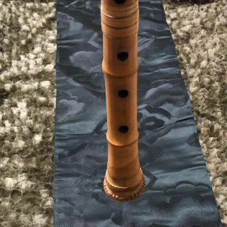 割引セット 尺八 都山流 在銘 一尺八寸管 【美品 音出し確認済み】 www
