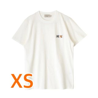 メゾンキツネ(MAISON KITSUNE')の新品☆ MAISON KITSUNE メゾンキツネ　ダブルフォックス　Tシャツ(Tシャツ(半袖/袖なし))