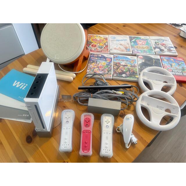 Wii★本体★付属★Wii fit★太鼓の達人★マリオカートゲームソフト/ゲーム機本体