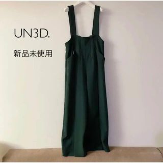 ★新品★UN3D.フロントタック サスペンダーパンツ(サロペット/オーバーオール)