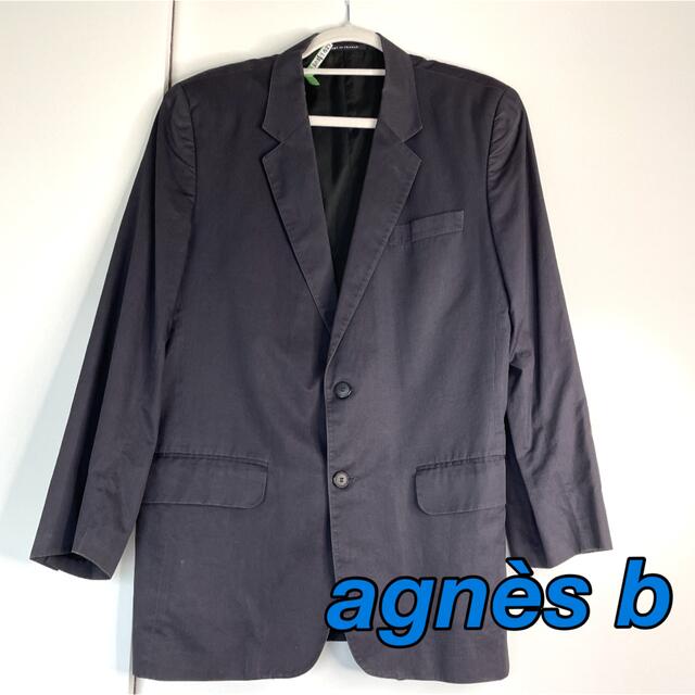 agnes b agnès b アニエスベー　テーラード　スーツ　ジャケット　黒