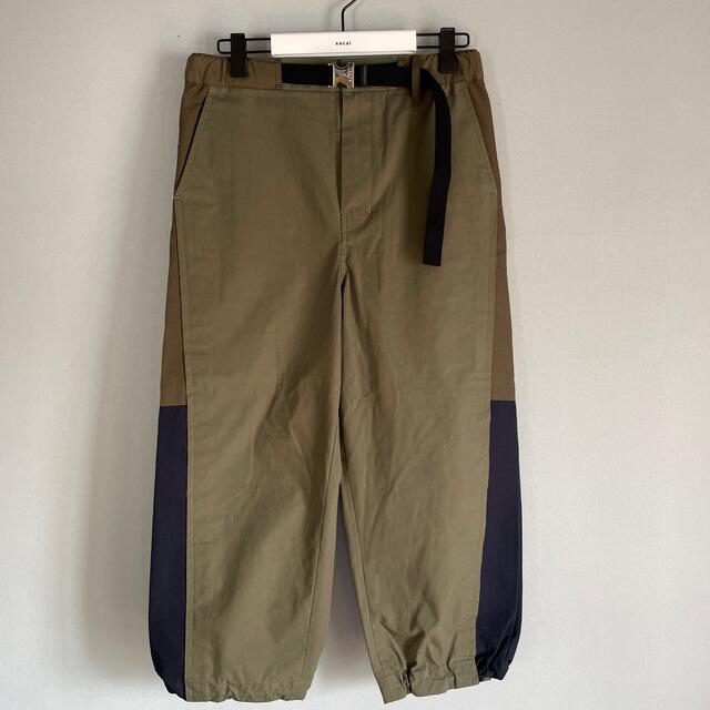 sacai サカイ21SS COTTON OXFORD PANTS パンツ