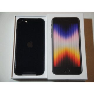 Apple - iphone se3 128gb ミッドナイト ブラック