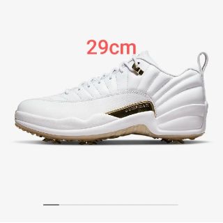 ナイキ(NIKE)のNike Golf Air Jordan 12 White Gold 29cm(シューズ)