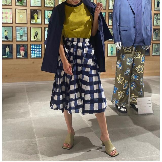 UNIQLO - 新品未使用タグ付 ユニクロ マルニ バルーンシェイプスカート