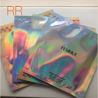 ファミュ(FEMMUE)のFEMMUE 透明感・キメ ドリームグロウ MASK RR ×4(パック/フェイスマスク)