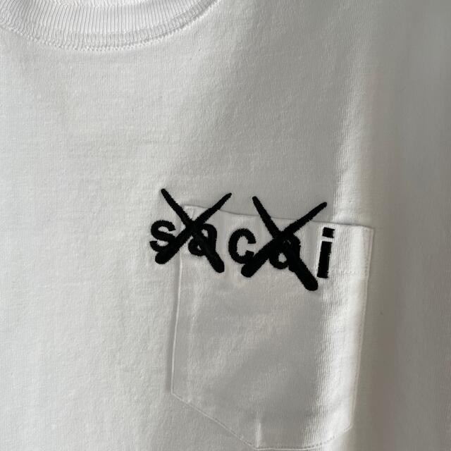 sacai x kaws Tシャツ