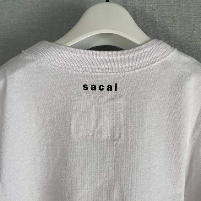 sacai x kaws Tシャツ