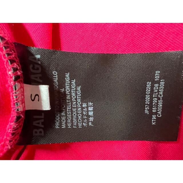 Balenciaga(バレンシアガ)の[断捨離セール‼️]バレンシアガ　デストロイTシャツ　赤　S メンズのトップス(Tシャツ/カットソー(半袖/袖なし))の商品写真