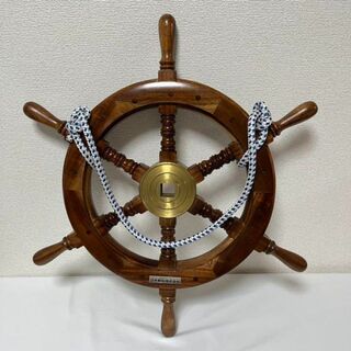 日本郵船 船舵 ハンドル(置物)