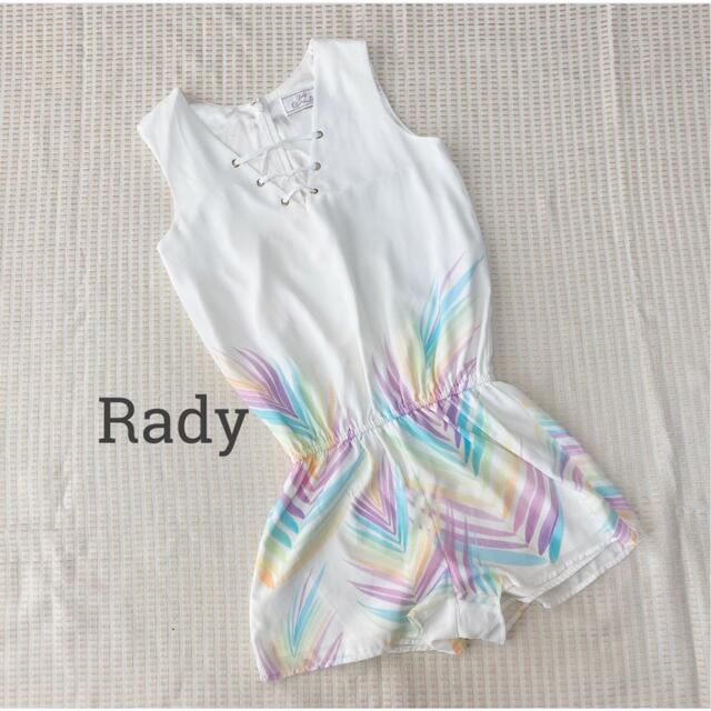 Rady(レディー)の美品♡Rady レインボーリーフキャミコンビネゾン レディースのパンツ(オールインワン)の商品写真