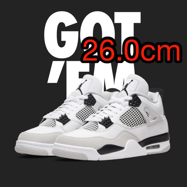 Nike Air Jordan 4 Military Black【28cm】