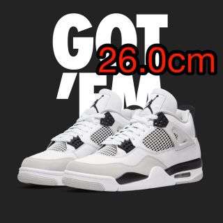 ナイキ(NIKE)のNike Air Jordan 4 "Military Black"(スニーカー)